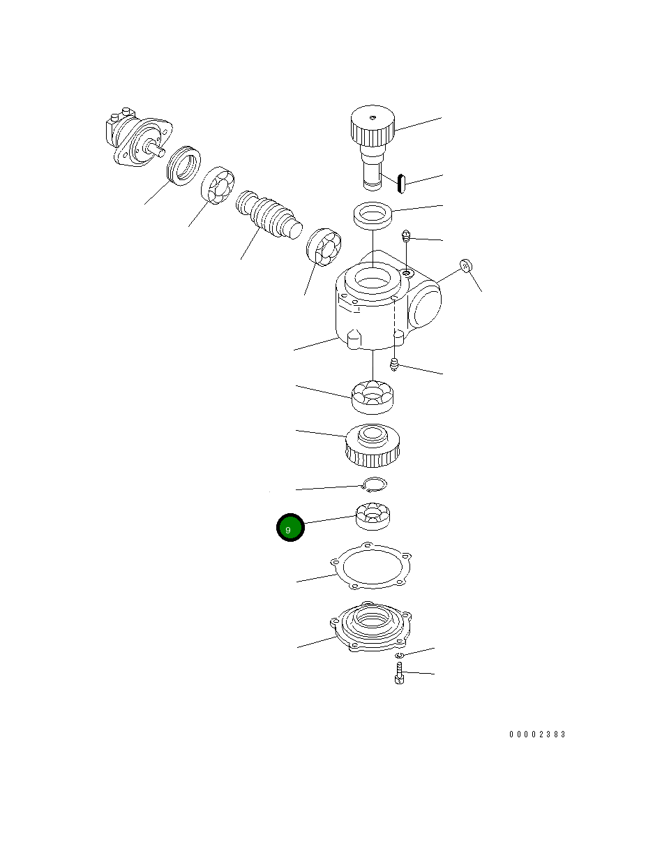 Подшипник MH724-0605-009 Komatsu
