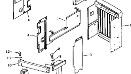 Кронштейн 232-972-1110 Komatsu