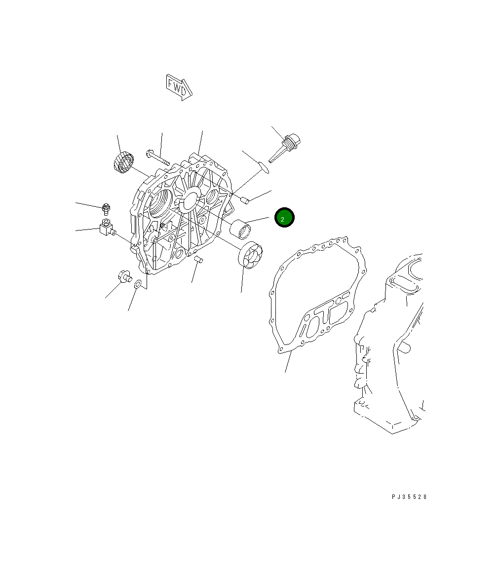 Подшипник YM114650-02101 Komatsu