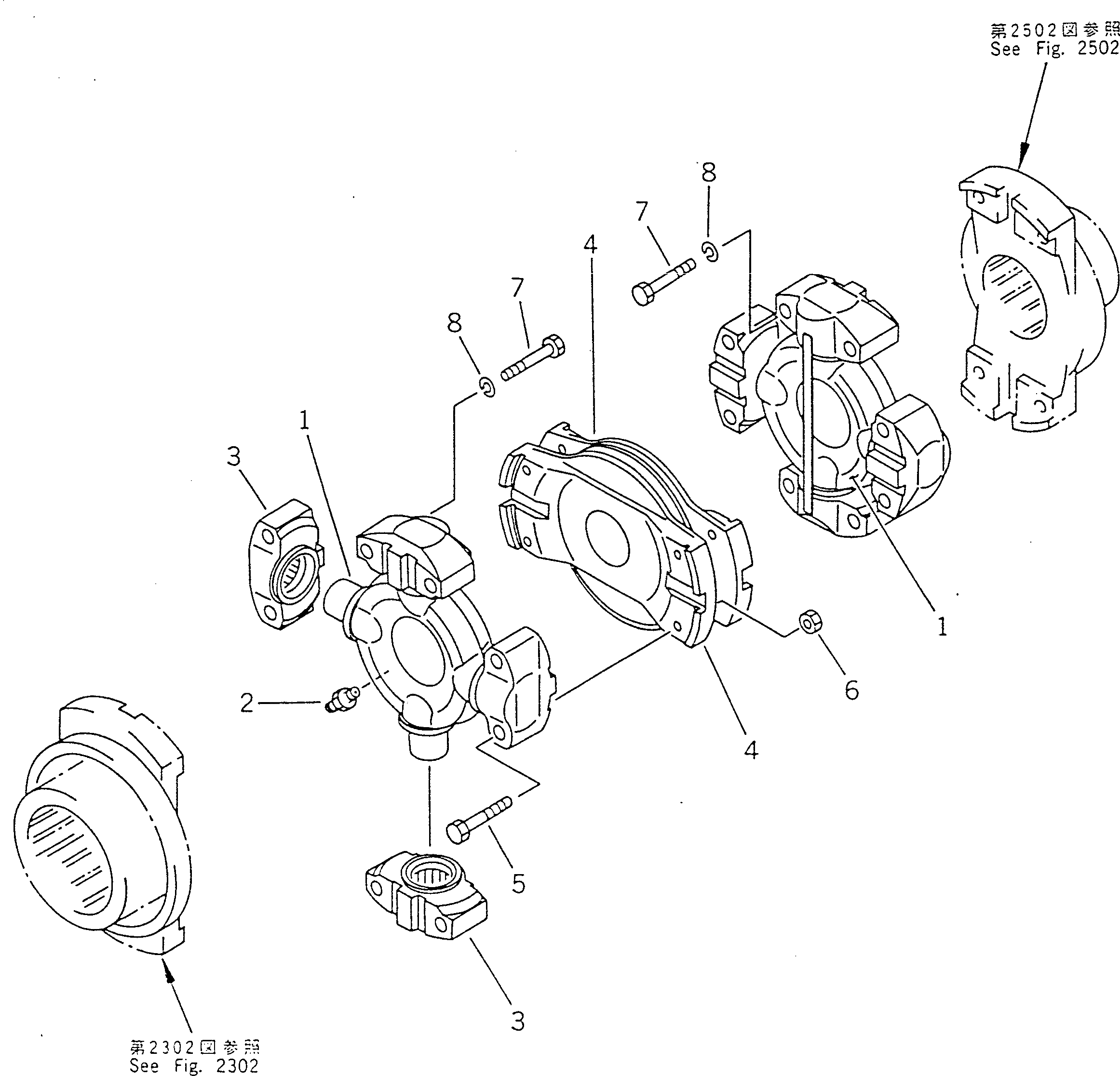 Подшипник 195-20-11110 Komatsu