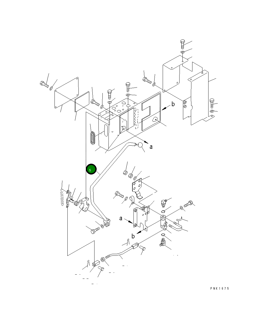 Рычаг 203-43-63110 Komatsu