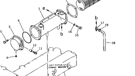 Крышка 6138-65-7640  Komatsu