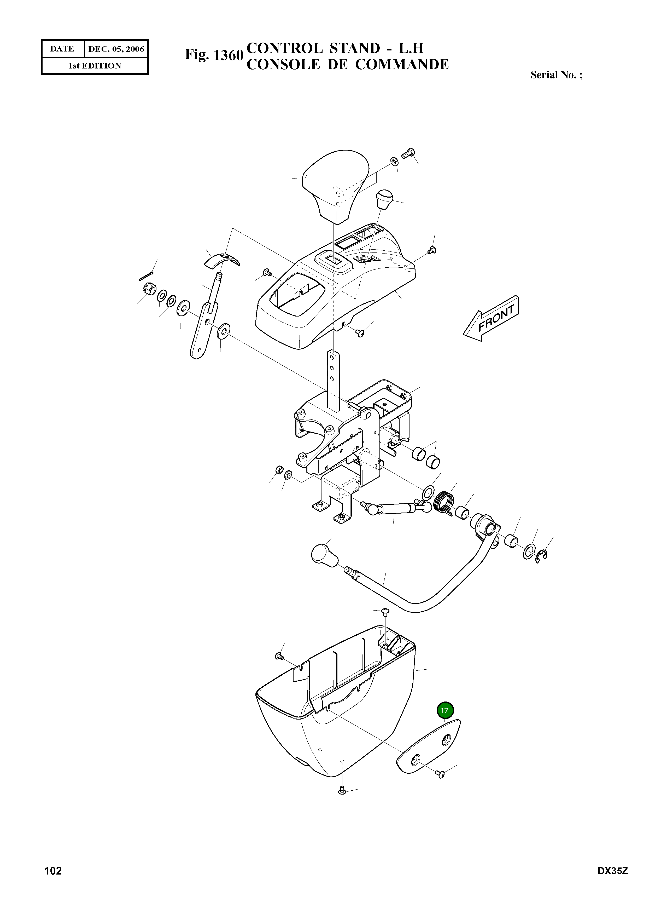 Крышка K1014551B Komatsu