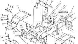 Крышка 23S-54-11513 Komatsu
