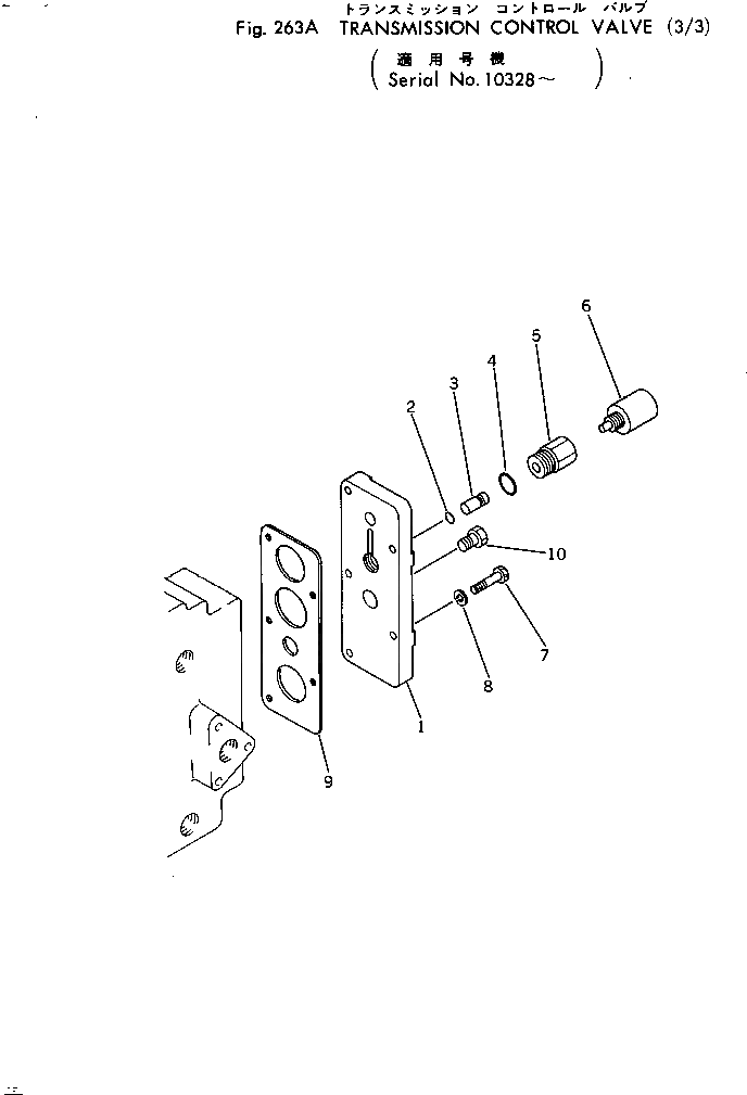 Крышка 385-10210712 Komatsu