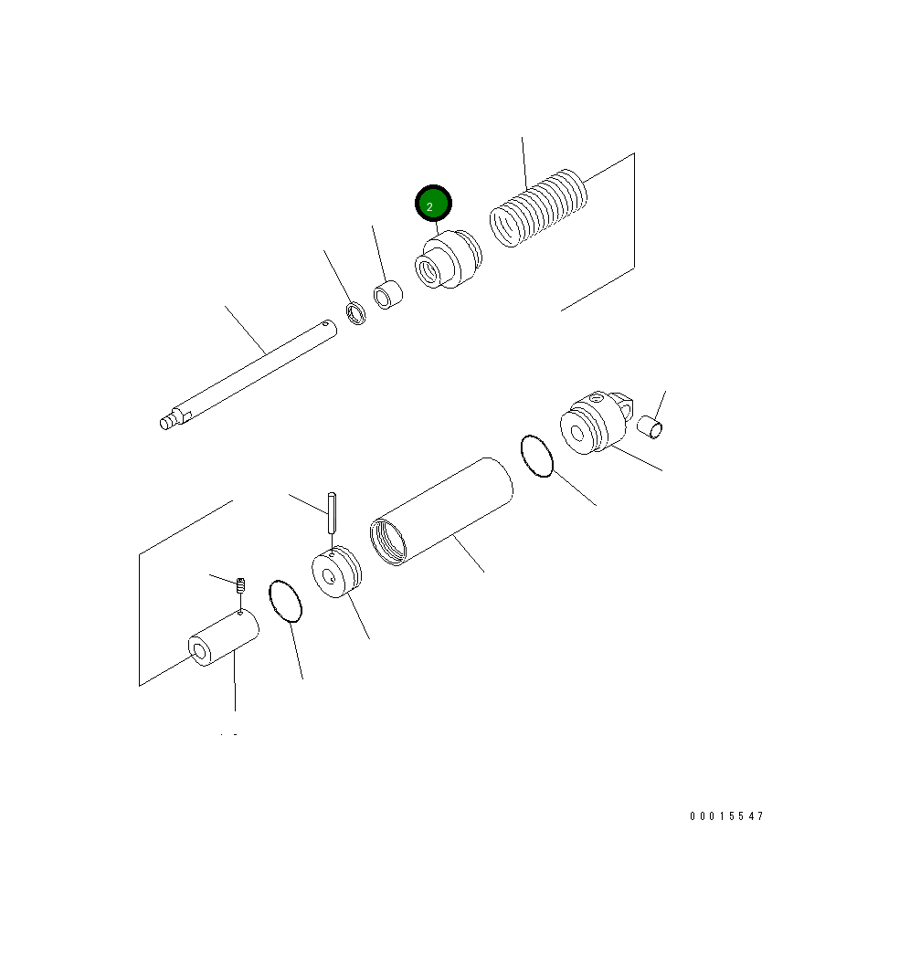 Крышка,ROD 234-43-12721 Komatsu