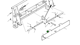 Рычаг 42N-879-1180 Komatsu