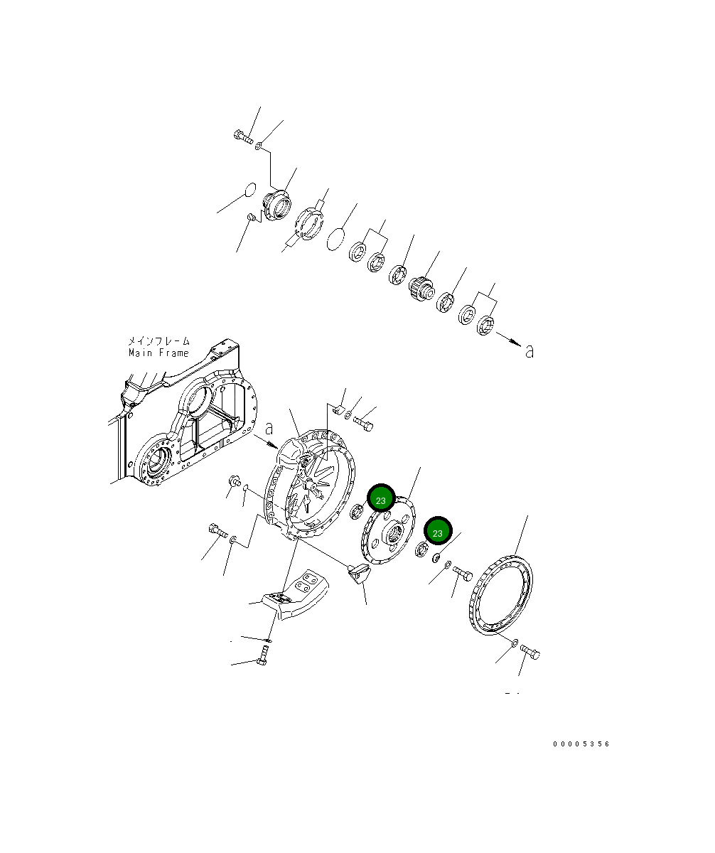 Подшипник 154-09-71120 Komatsu