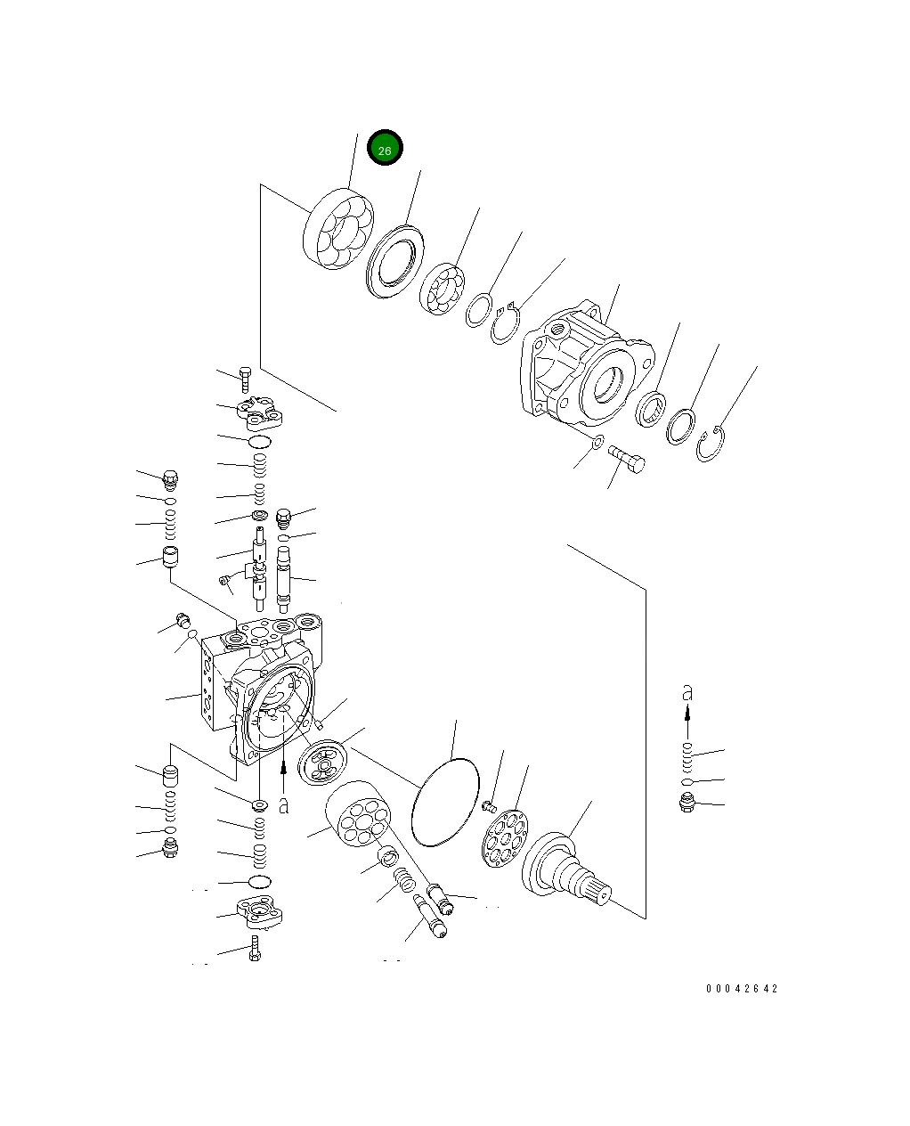 Подшипник 706-8J-41010 Komatsu