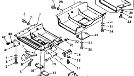 Крышка 196-54-12111 Komatsu
