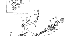 Вал 124-11-21210 Komatsu
