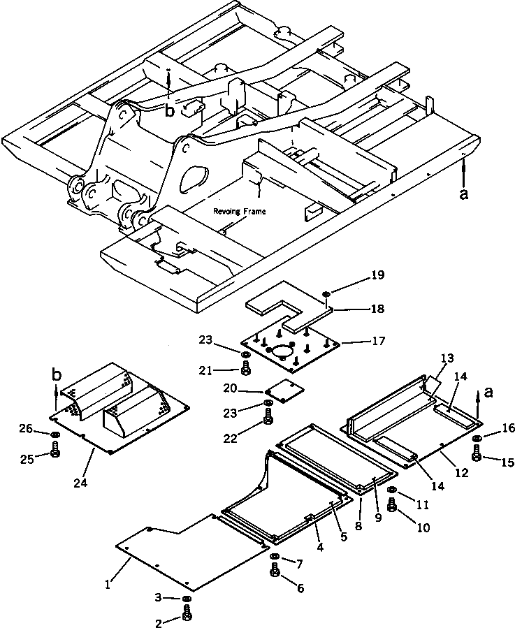 Крышка 203-54-44121 Komatsu