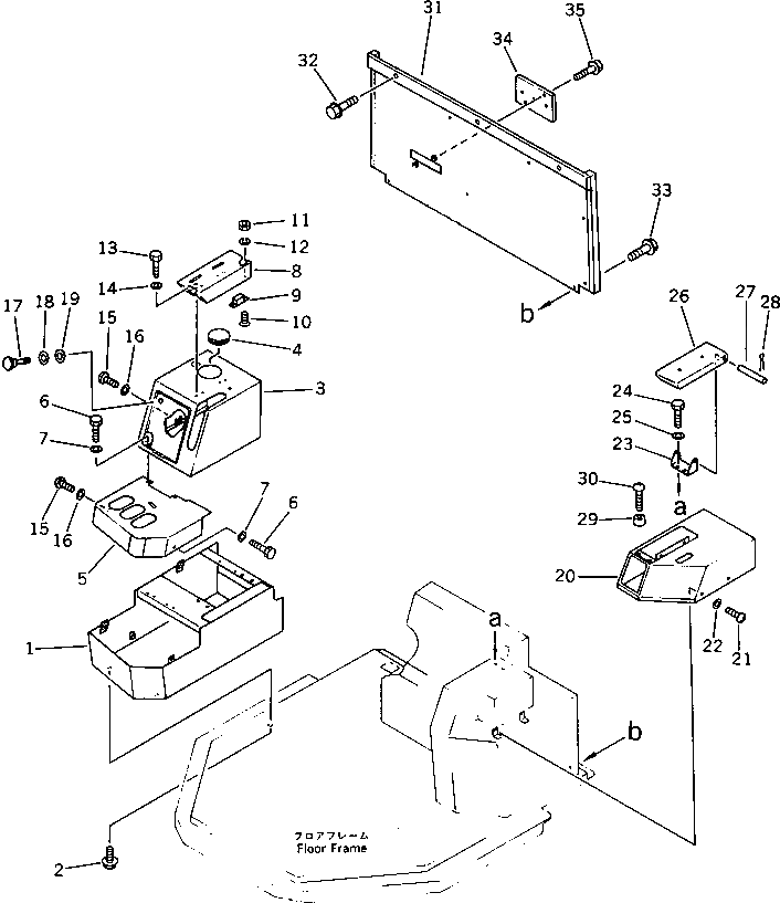 Крышка 419-54-12425  Komatsu