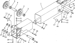 Втулка 22W-70-12140 Komatsu