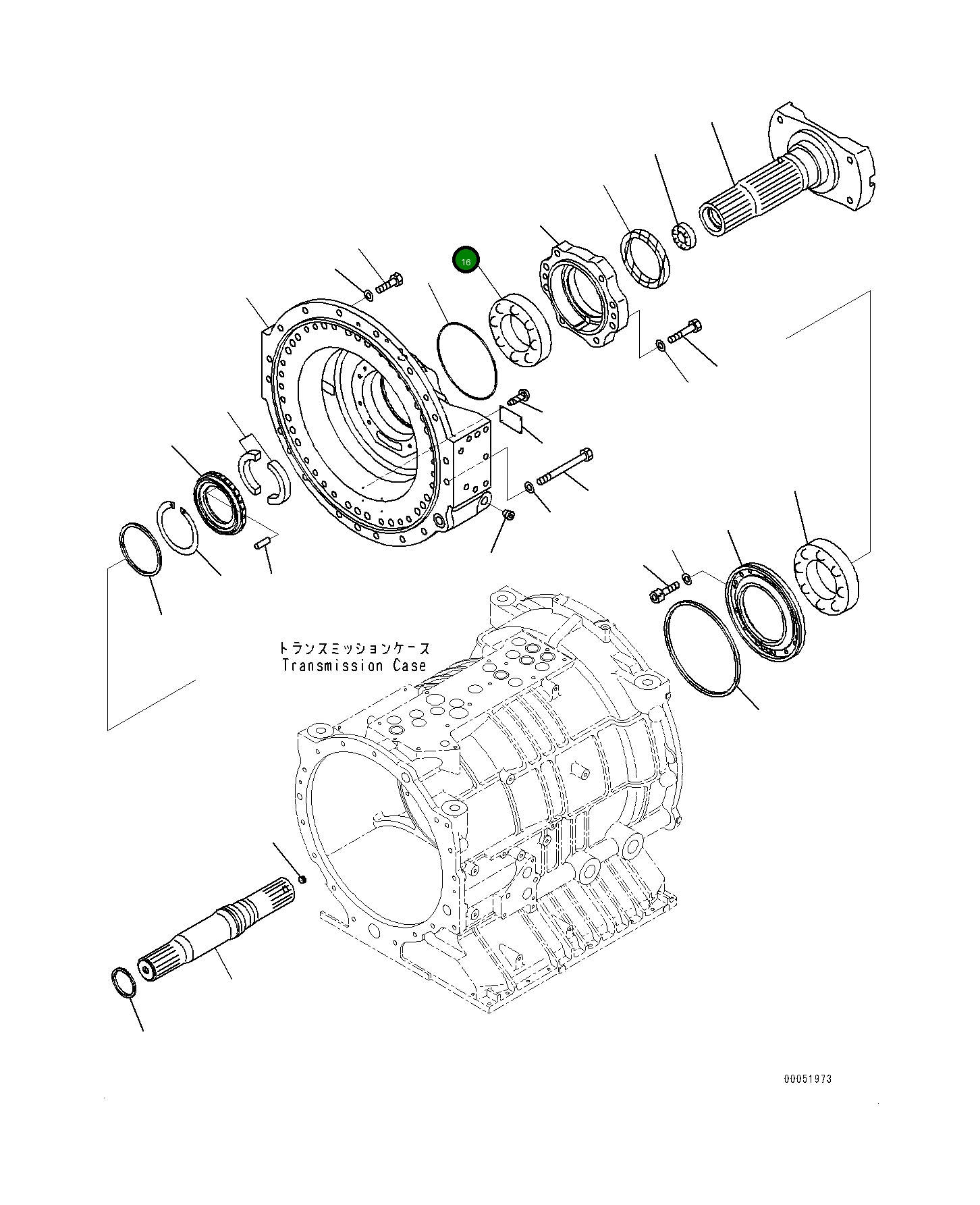 Подшипник 561-15-79650 Komatsu