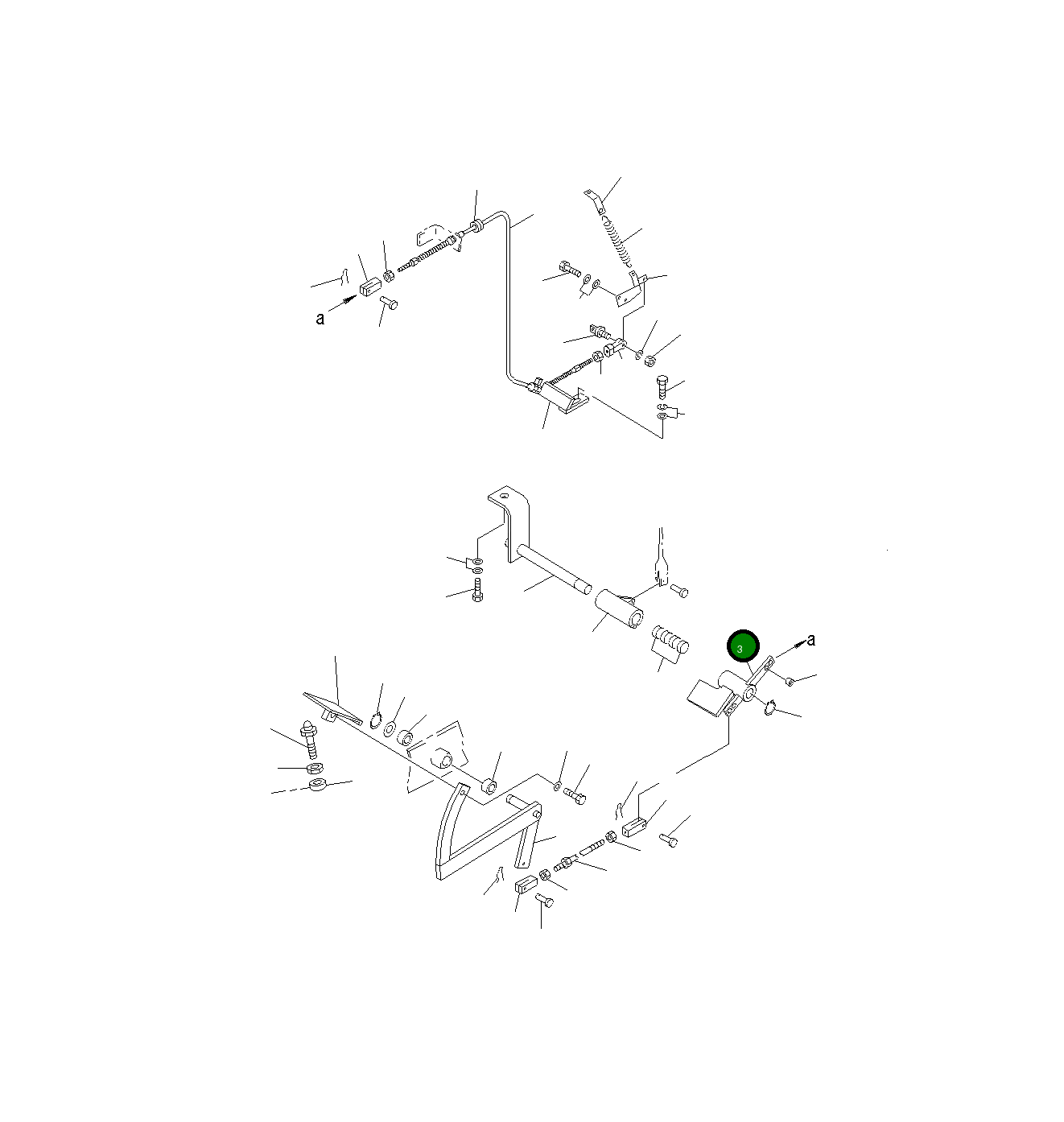 Рычаг 23A-43-13711 Komatsu