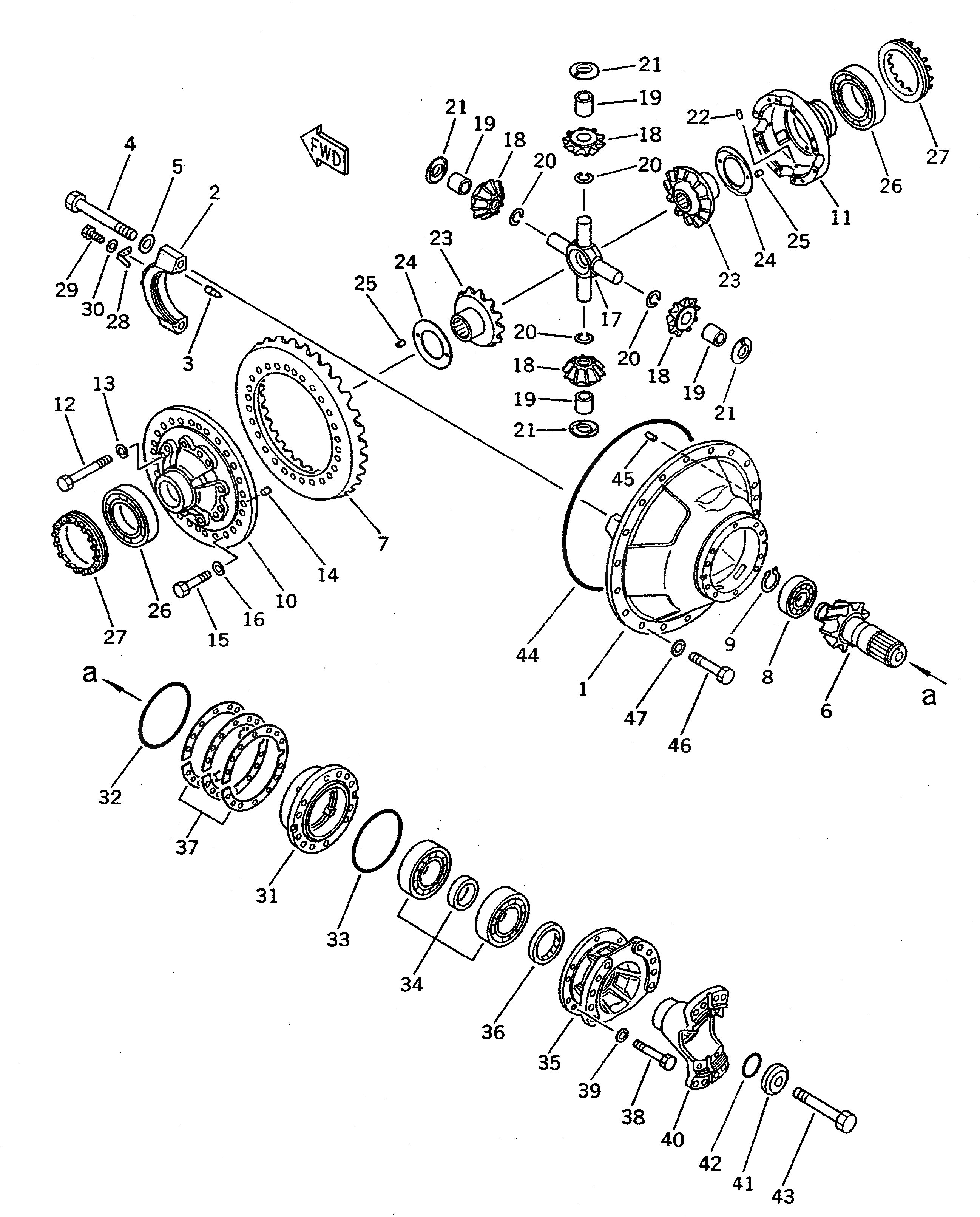 Подшипник 425-22-11810 Komatsu