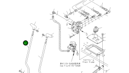Рычаг 22M-43-11383 Komatsu
