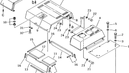 Лист 206-54-K1810 Komatsu
