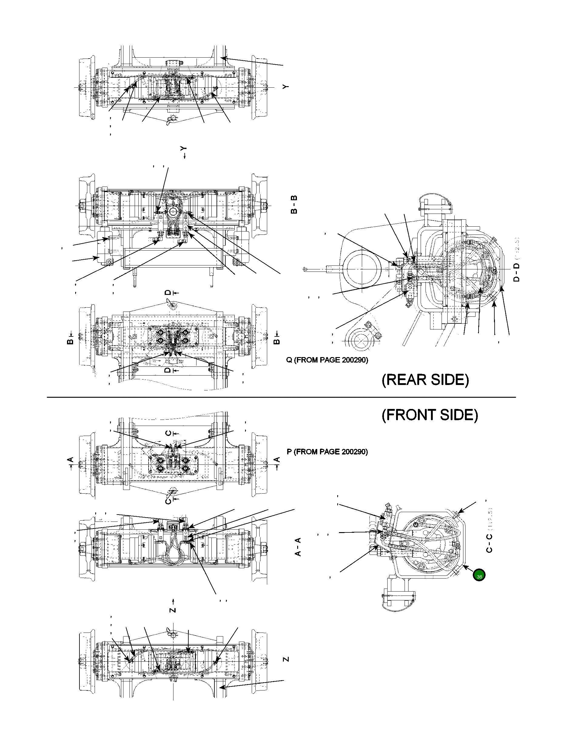 Крышка 22B-914-3172  Komatsu
