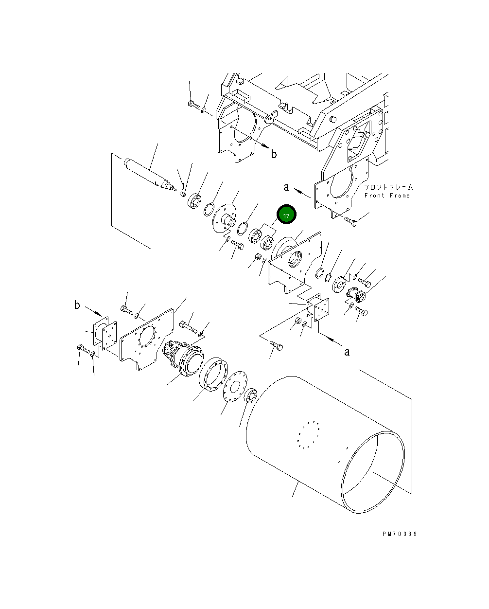 Подшипник 06006-06214 Komatsu