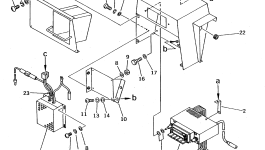 Крышка 427-07-14120  Komatsu