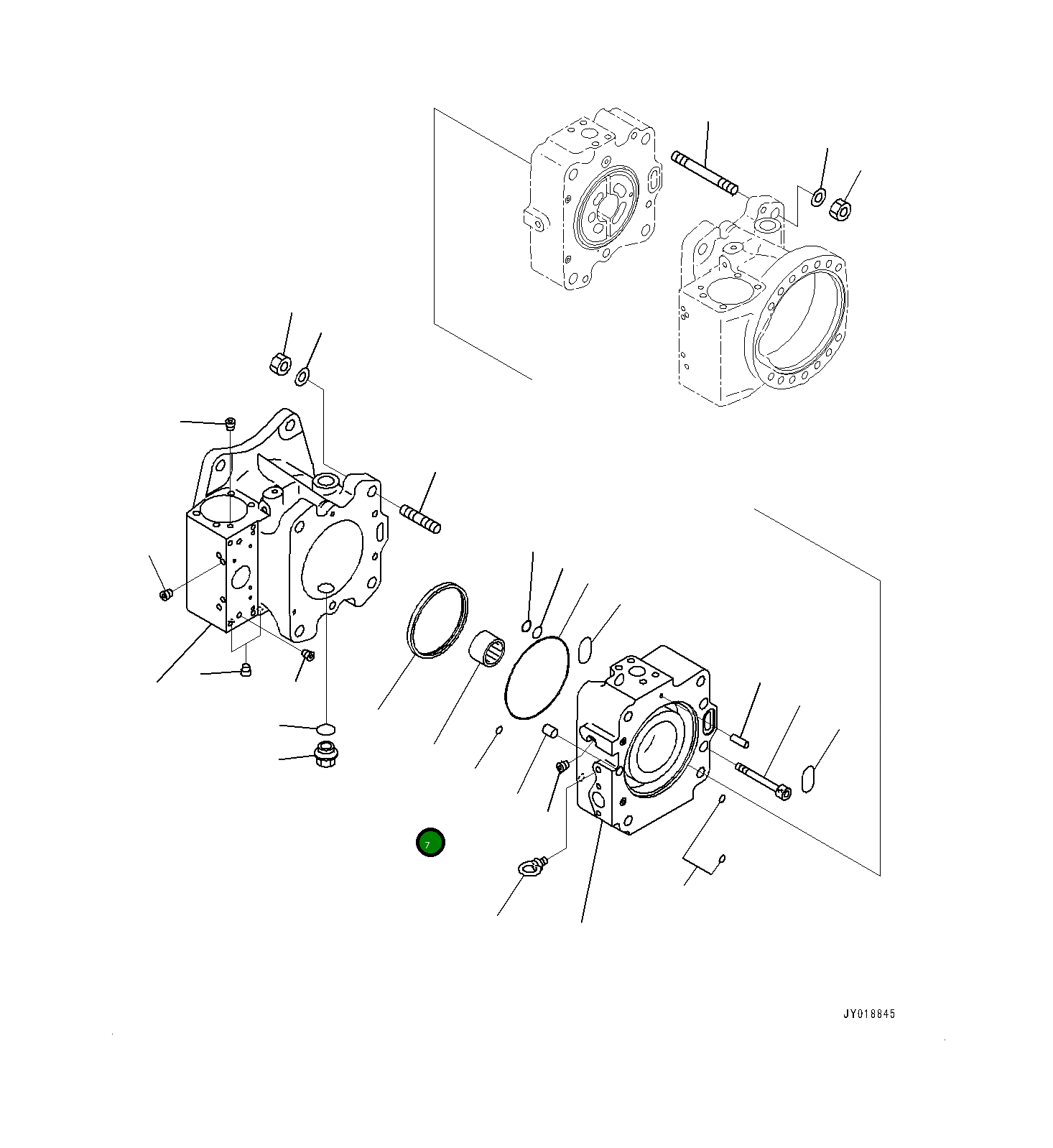 Подшипник 708-2L-32260 Komatsu