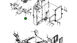 Крышка 22P-979-1271 Komatsu