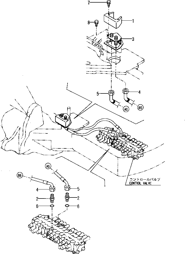 Крышка YM17218761541K Komatsu
