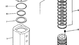 Вал 703-12-92120 Komatsu