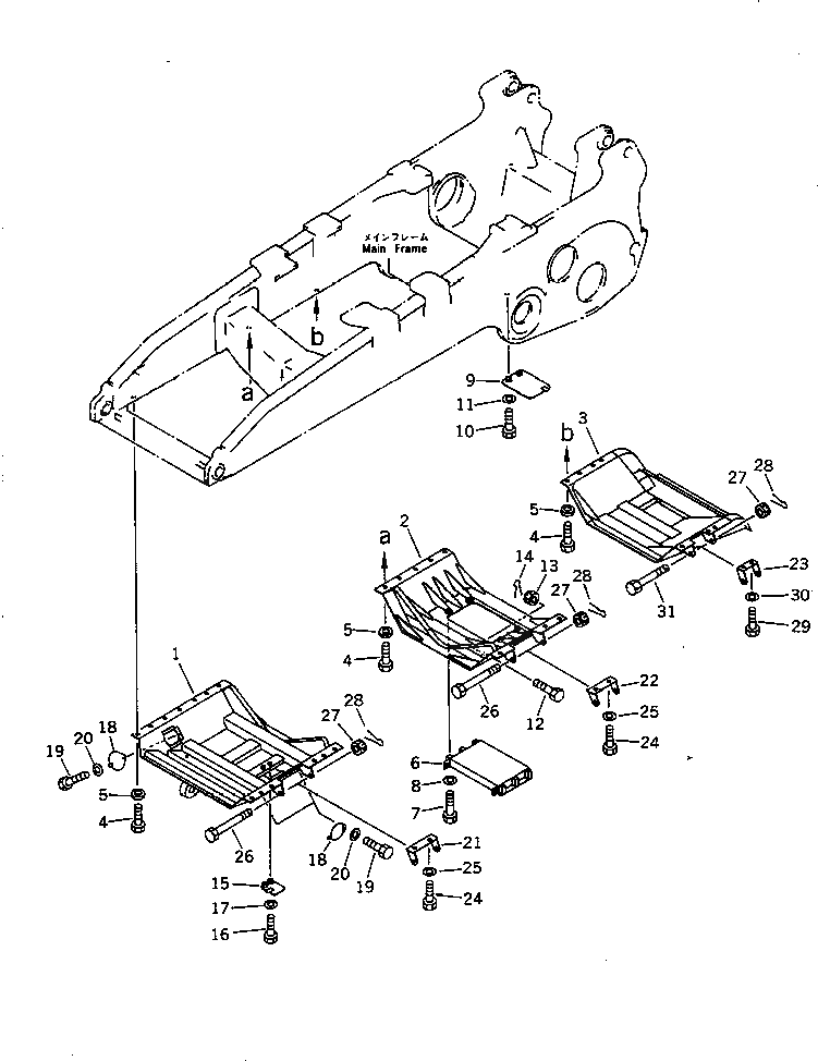 Крышка 195-54-59110 Komatsu