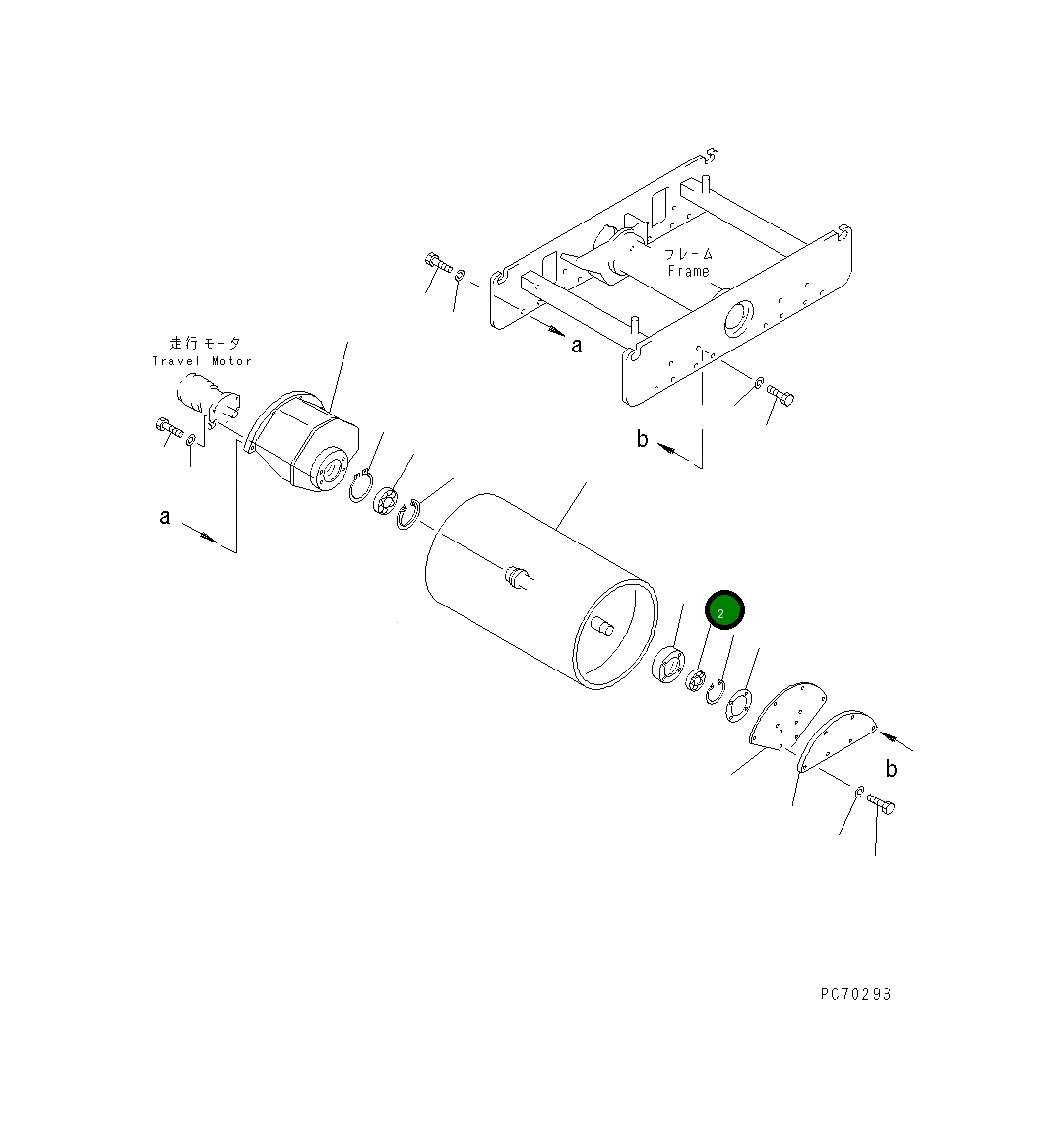 Подшипник 06006-06207 Komatsu