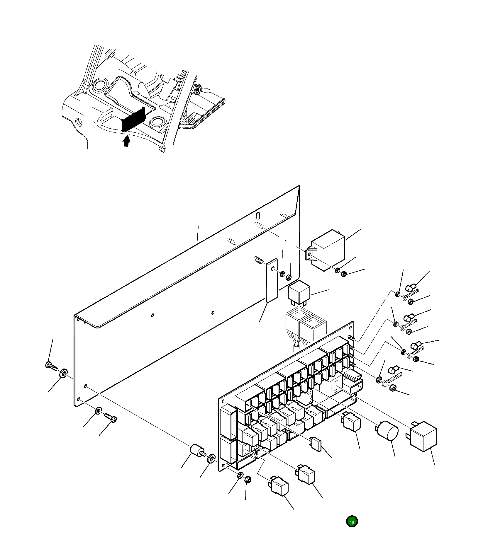 Предохранитель 7.5A 21D-06-11810 Komatsu