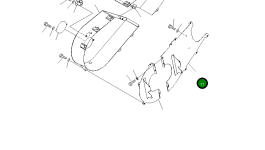 Крышка 8296-54-1450 Komatsu