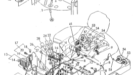 Провод YM172519-16530 Komatsu