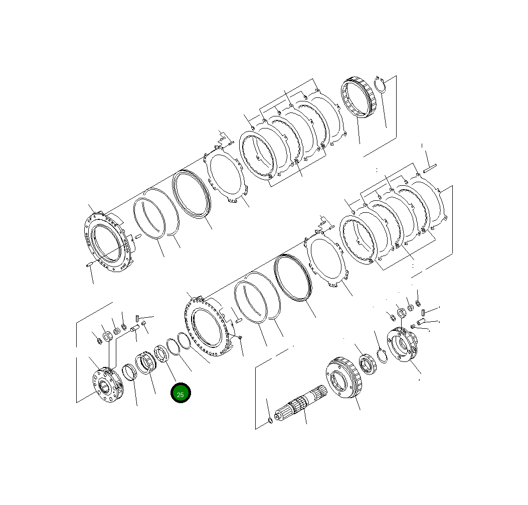 Подшипник 06030-06919 Komatsu