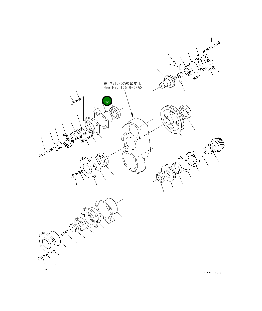 Подшипник 06002-30212 Komatsu
