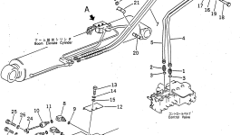 Шланг 07109-20615 Komatsu