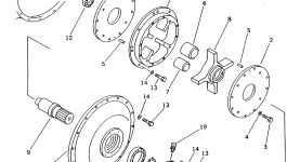 Крышка 569-01-62110 Komatsu
