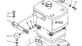 Рычаг 6689-71-1940 Komatsu