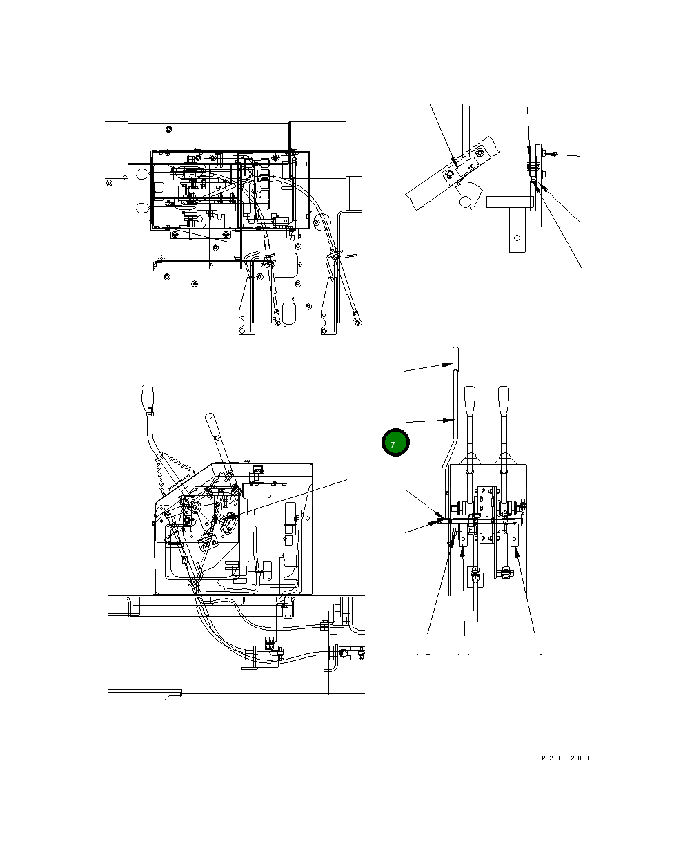 Рычаг 417-J90-2470 Komatsu