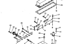 Крышка 569-15-37130  Komatsu