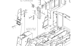 Крышка 21T-54-64111 Komatsu
