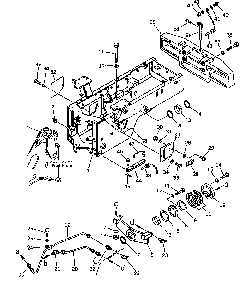 Крышка 418-46-12130 Komatsu