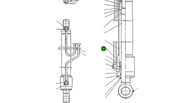 Крышка, ROD 53B239-0 Komatsu