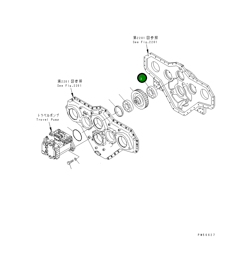 Подшипник 06341-06218 Komatsu