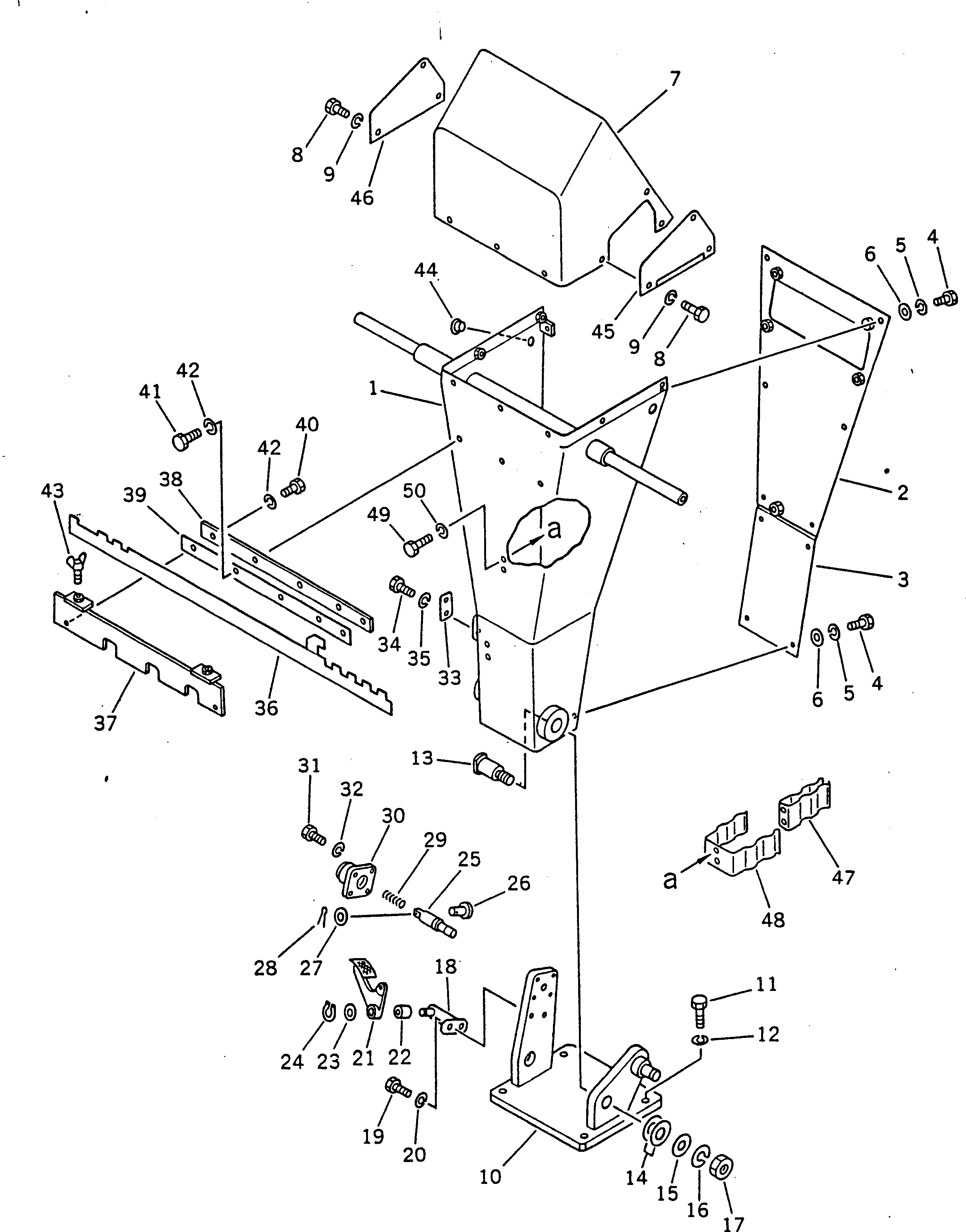 Крышка 238-43-17410 Komatsu