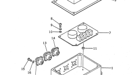 Крышка 7816-11-6050  Komatsu