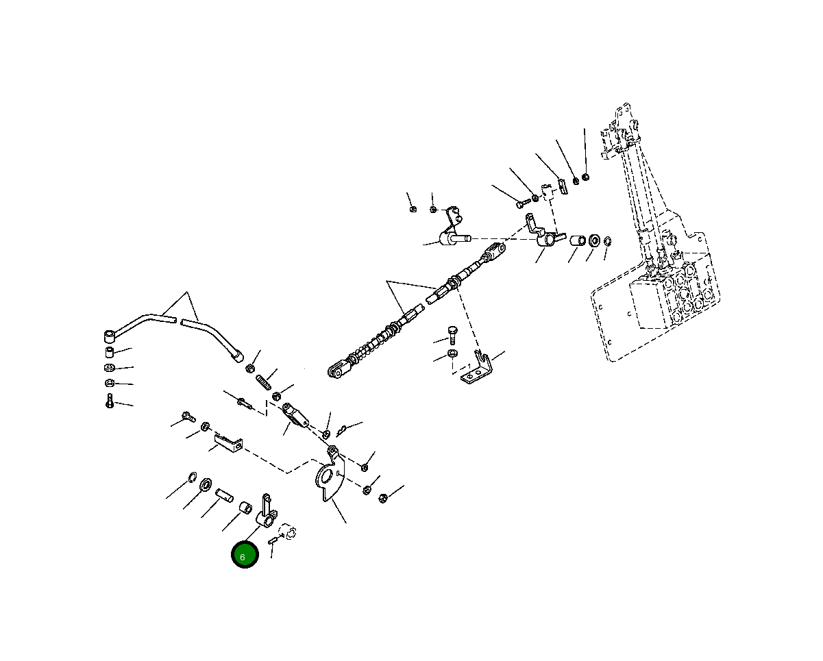 Рычаг 42N-43-14290 Komatsu