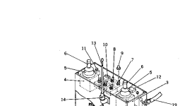 Крышка 7808-19-1970  Komatsu